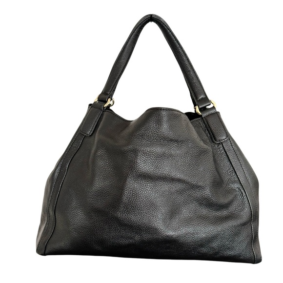 GUCCI Soho Large Black Pebbled Leather Tote Bag Shoulder Bag Women’s - Picture 7 of 17